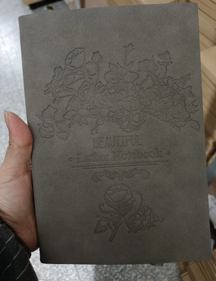Le carnet Relief — A5 — Gris